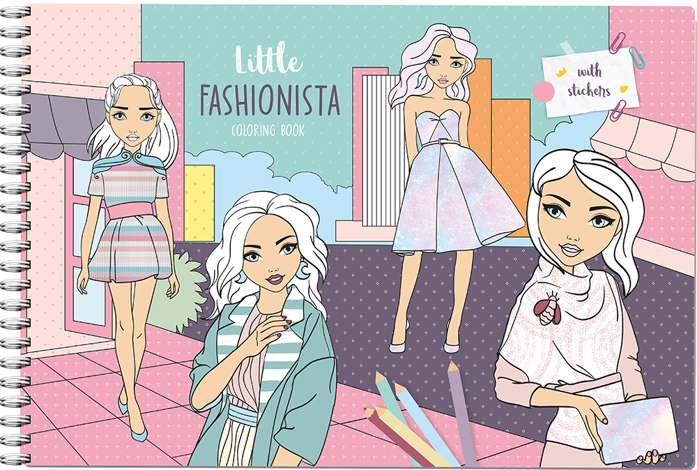 238113-EC Bojanka za djecu Creative LITTLE FASHIONISTA 75302 P6/36