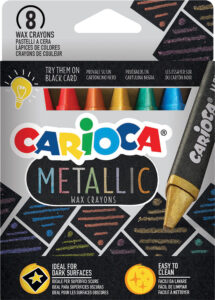 238117-EC Boje voštane 8/1 Carioca Metallic 43163 P12/72