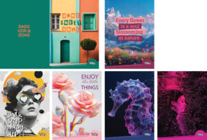 238136-EC Bilježnica A4/D SKY GIRLS 42L P10/60