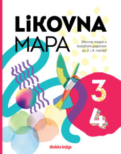 238418-EC Mapa za likovni odgoj ŠK s kolaž pap. UMJETNOST I JA 3-4 P1/10/400