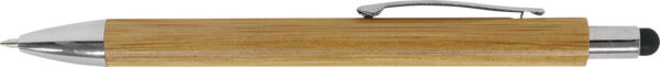 238543-EC Ol.kem.Bamboo stylus drvena natur svjetlo smeđa /crni vrh