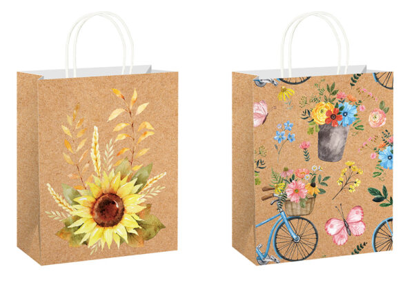 238638-EC Vrećica L natron 150g Flowers 26,5x33x13cm 77541 P12/120