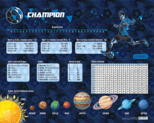 238664-EC Mapa stolna školska STREET Champion 50x40cm P16/32 NETTO