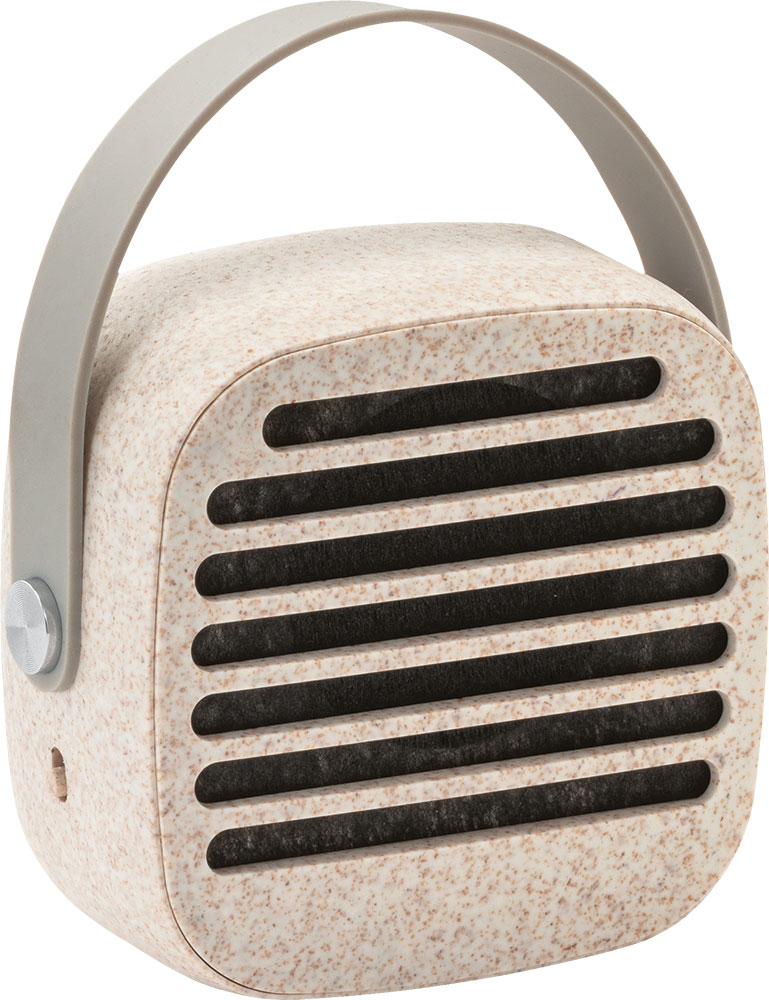 238692-EC Zvučnik Pyon ECO Wheat u eko kraft kutjici, 3W, 5.0 Bluetooth