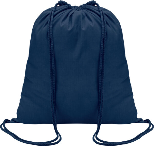 238732-EC Vrećica sa vezicom pamučna Color plava navy 37x41 cm 100g/m2 P200