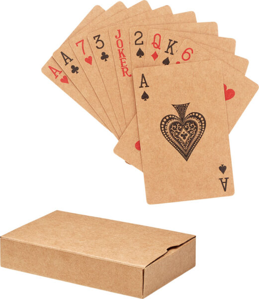 238735-EC Karte igraće Aruba za Poker, Blackjack, Solitaire, recikl. papir, 54kom P1/200
