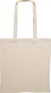 238861-EC Torba shopping pamučna 140g Cottonel bež duga ručka, 38x42x0,2cm P200