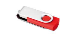 238866-EC Memori stick USB 16GB Twister crveni, kartonska kutijica P1/100