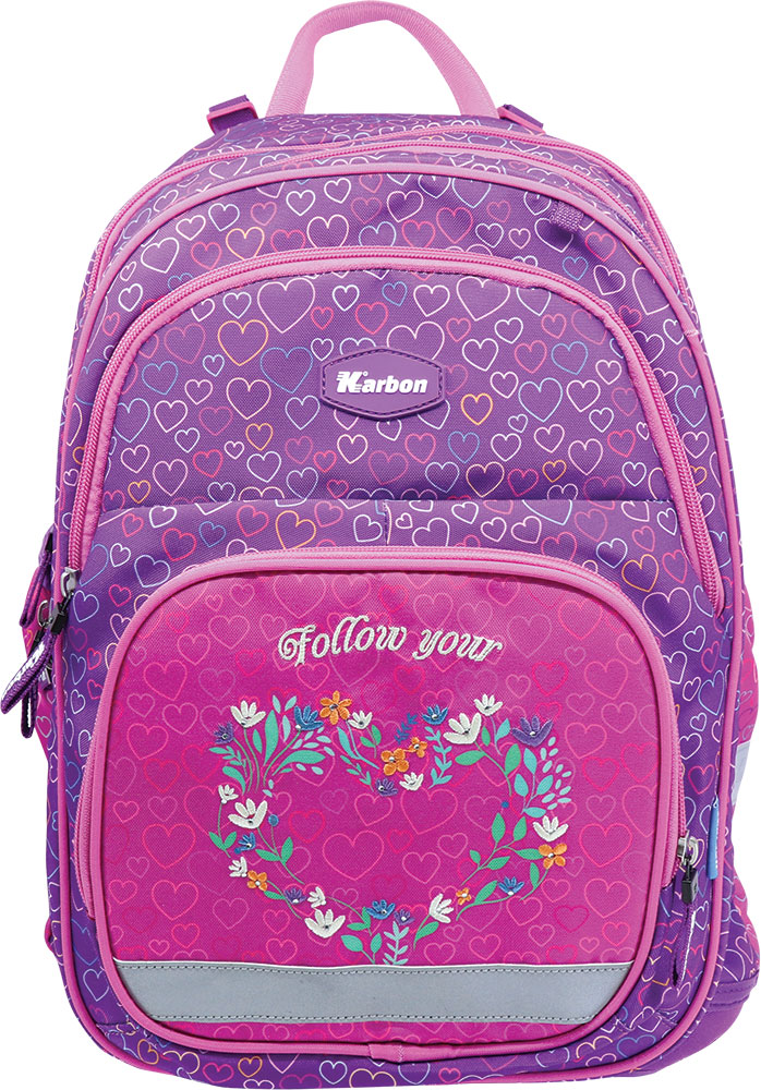 238946-EC Ruksak ergonomski KARBON 2u1 FOLLOW YOUR HEART P4 NETTO