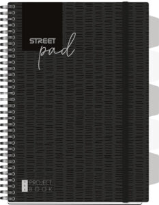 238999-EC Blok kolegij A4/D STREET PAD BLACK T.U. 100L sa pregradama 67128 P12