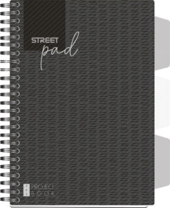 239003-EC Blok kolegij A5/K STREET PAD BLACK 100L sa pregradama 67132 P30