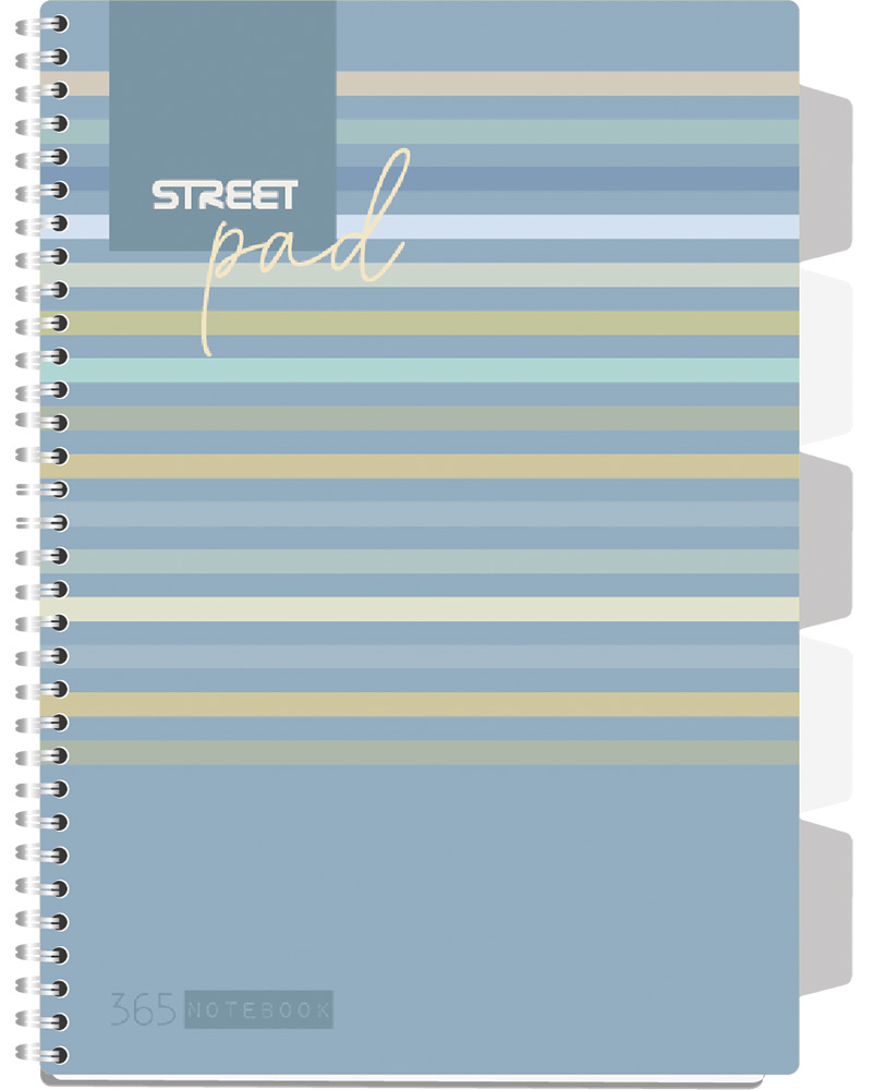 239017-EC Blok kolegij A4/D STREET PAD LINES 100L sa pregradama 67137 P15