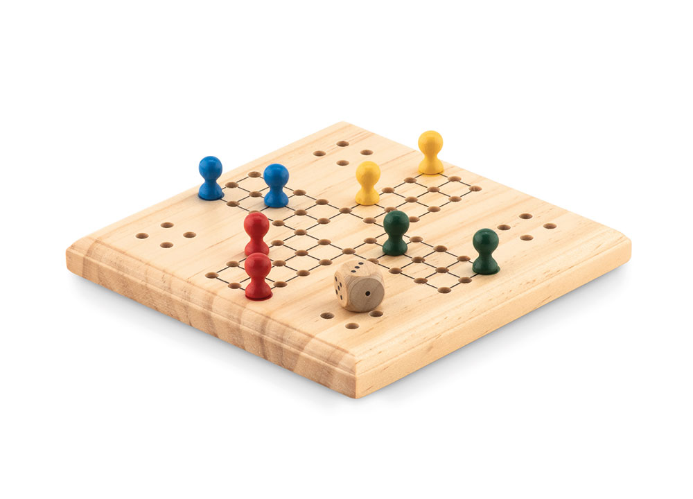 239861-EC Igra društvena Čovječe ne ljuti se 12x12x1,5 cm u pamučnoj vrećici P80