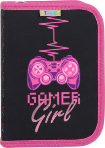 240243-EC Pernica jednostruka 2 preklopa Street GAMER GIRL sa priborom P36 NETTO