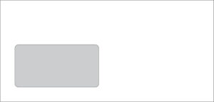 240334-EC Kuverta 11x23 ABT/PL strip bijela 80gr. OPTIMA OFFICE 230302 500/1