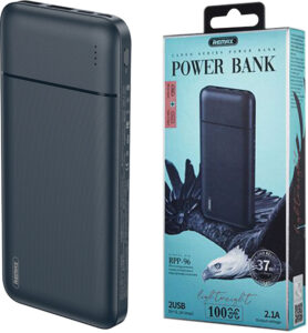 240360-EC Punjač power bank Patch 10000 mAh crni