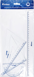 240545-EC Geometrijski set srednji KARBON bls P24/240