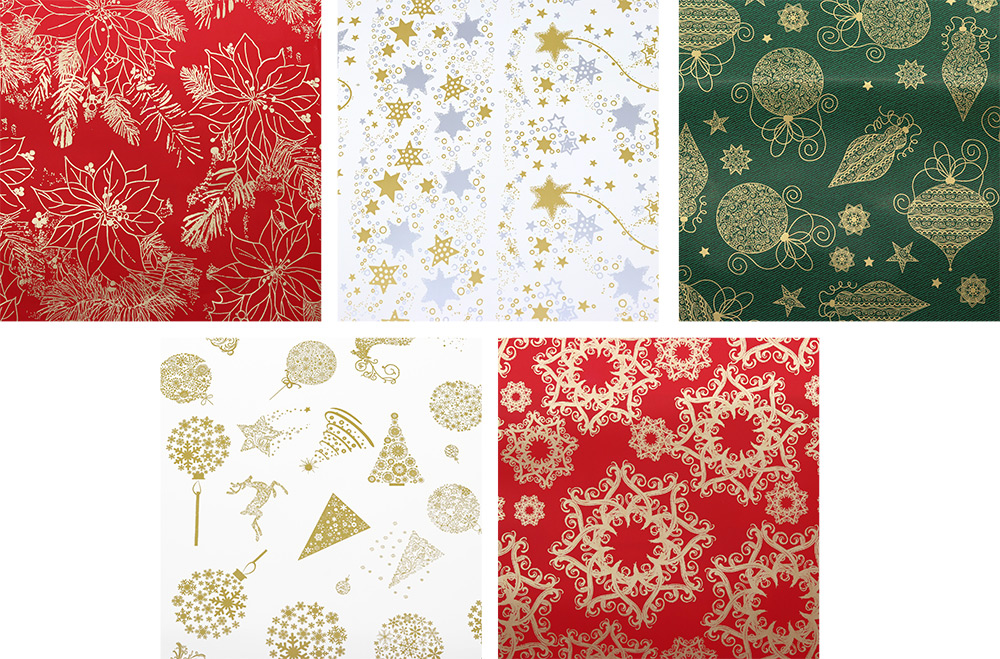 240803-EC Papir-folija ukrasni 1x0,7m KARTOPAK Božićni - rola P50