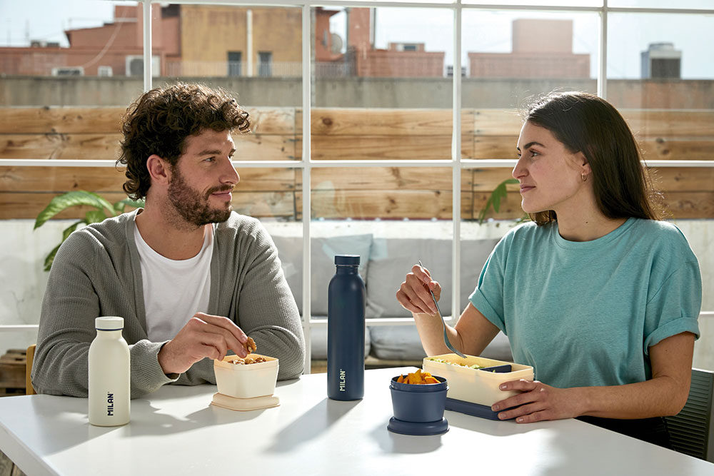 240949-EC Boca za vodu MILAN Serija 1918 plava 591ml, isotermalna, nehrđajući čelik P12