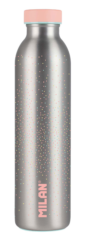 240951-EC Boca za vodu MILAN Silver 591ml, isotermalna, nehrđajući čelik P12