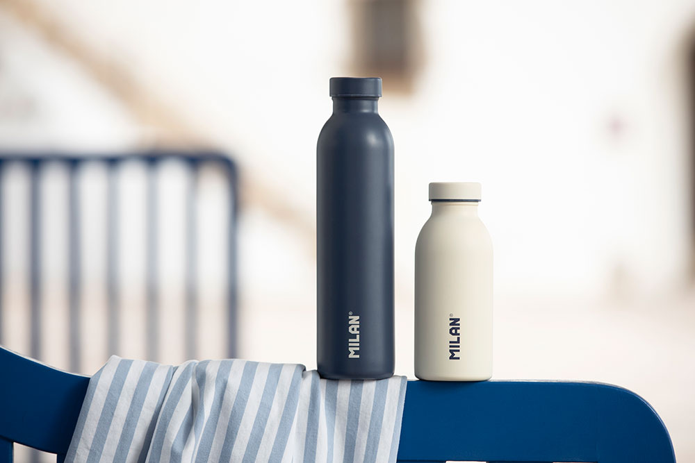 240954-EC Boca za vodu MILAN Serija 1918 bijela 354ml, isotermalna, nehrđajući čelik P12