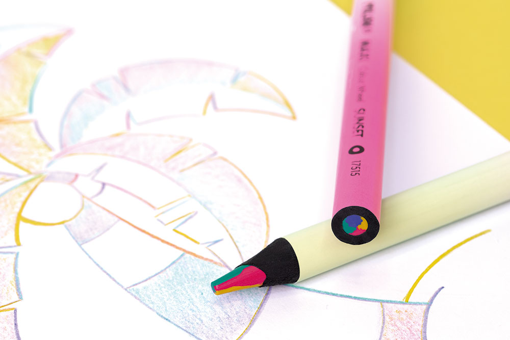 240968-EC Boja drvena 1/1 multicolor maxi MILAN Sunset P12/144/576