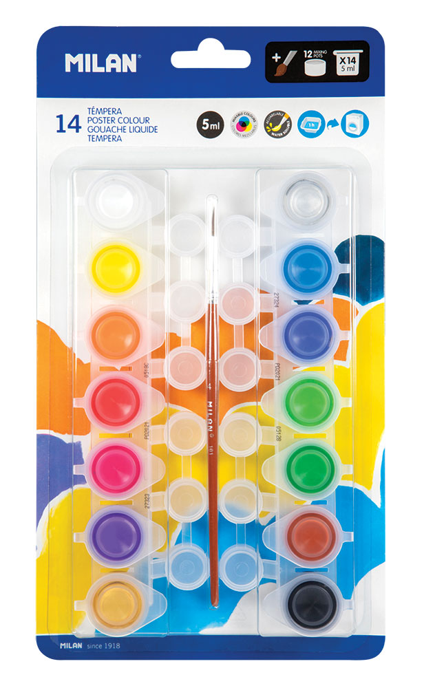 240982-EC Tempera 1/14 5ml MILAN sa kistom i 12 posudica za miješanje P12
