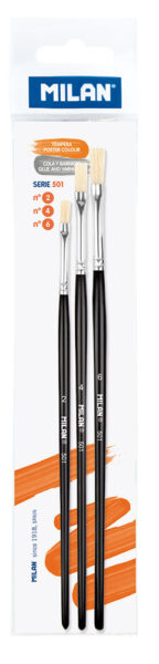 Kist tempere set 3/1 (br 2, 4, 6) serija 501 Milan
