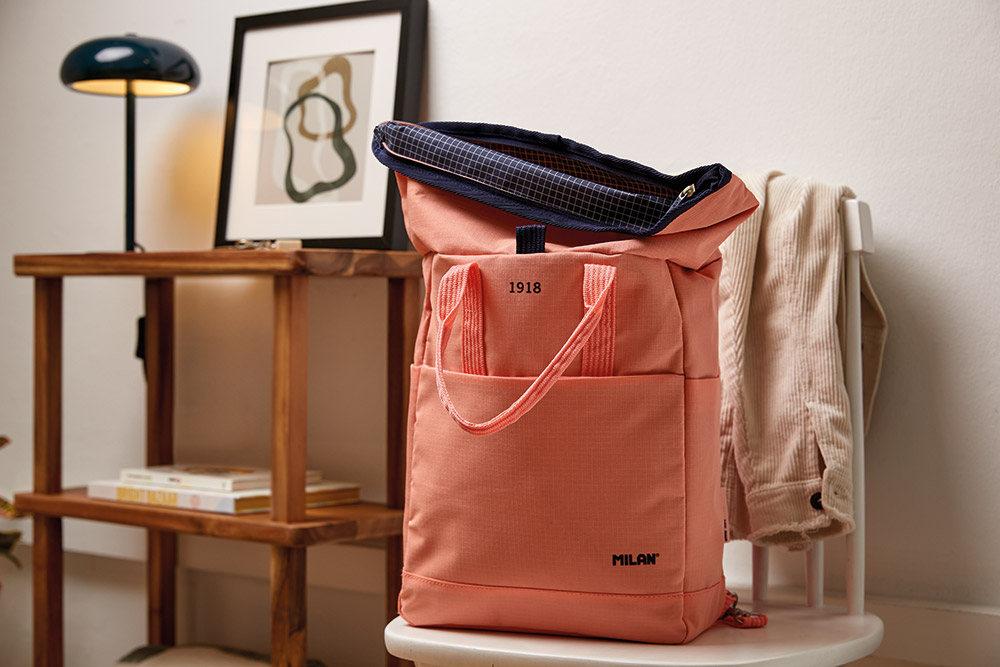 241048-EC Ruksak MILAN 1918 Rollup 10lit boja breskve P10
