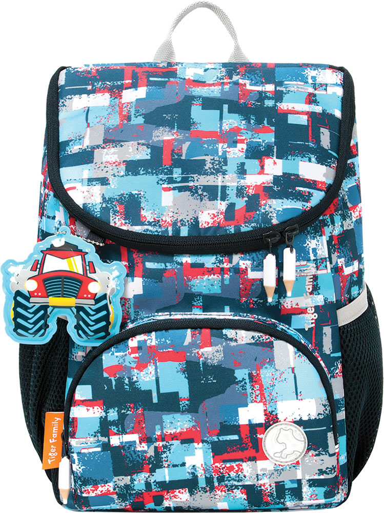 241185-EC Ruksak vrtićki TIGER FAMILY Little Travelers Big Shot P12 NETTO