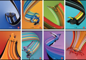 241191-EC Bilježnica A4/K Pigna Animal Trail P10/60 NETTO