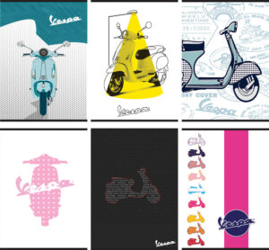 241199-EC Bilježnica A4/D Vespa 54L 63381 P10/60 NETTO