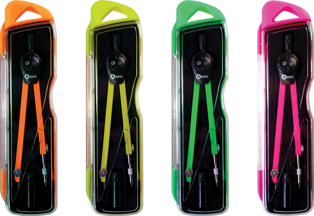 241242-EC Šestar BOTTI 581C Lux Neon školski 135mm+mine P10/160