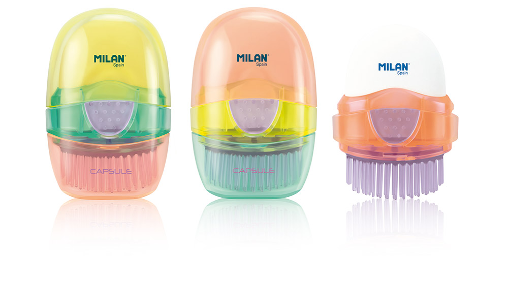 241306-EC Gumica sa četkicom MILAN Capsule New Look displej P16/160