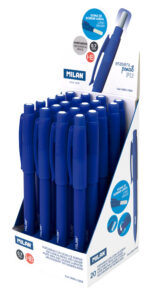 Tehnička olovka 0,7 HB + gumica Milan PL1 eraser & pencil