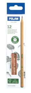 Grafitna olovka HB 12/1 bez gumice Milan FSC