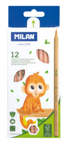 Drvene bojice 12/1 duge Milan FSC