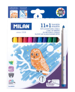 Flomasteri 12/1 Magic (11+1) konusni vrh perivi Milan