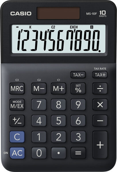 241351-EC Kalkulator CASIO MS-10 F (porez - konverzija) bls P10/40