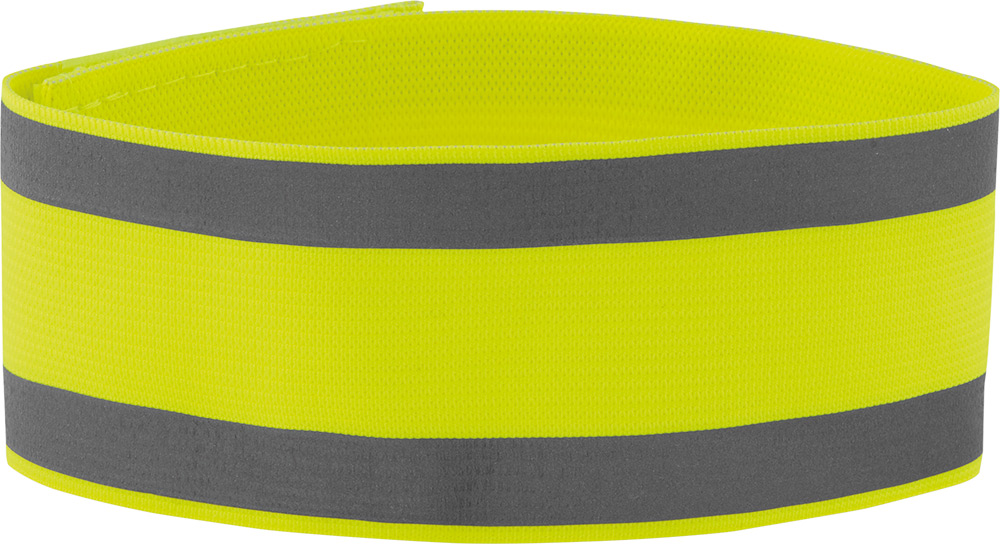 241662-EC Traka reflektirajuća sportska Visable od likre, žuta, za ruku 35x4.5cm NETTO