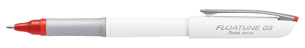 241793-EC Roler 0,8 PENTEL Floatune BY108-B crveni P12/288