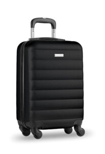Kofer putni na kotačima Budapest ABS crni 34x20x47cm
