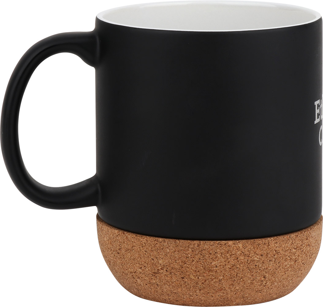 241928-EC Šalica keramička s plutom Ethno Croatia 300 ml crna mat P20