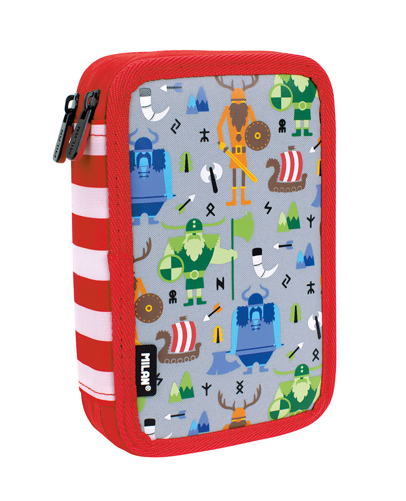 242084-EC Pernica dvostruka sa priborom MILAN Vikings  P12