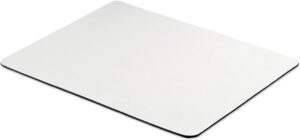 Podloga za miša 18x22 cm za sublimaciju od poliestera i gumom na dnu
