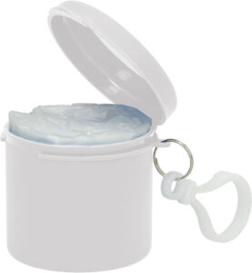 Kabanica za kišu - pončo transparent u bijelom etuiju na privjesku P200