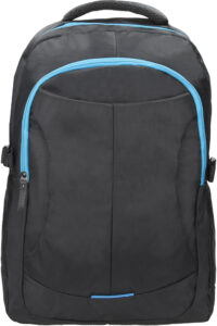 Ruksak VISTA 600D crno plavi,30x45x15cm