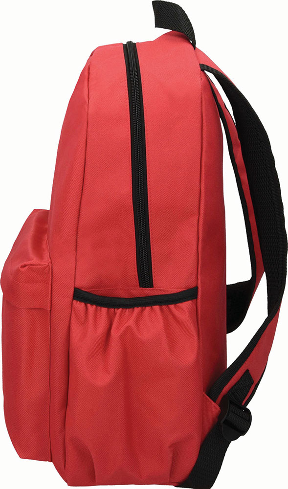242353-EC Ruksak EASY 600D crveni, 28x11x41cm