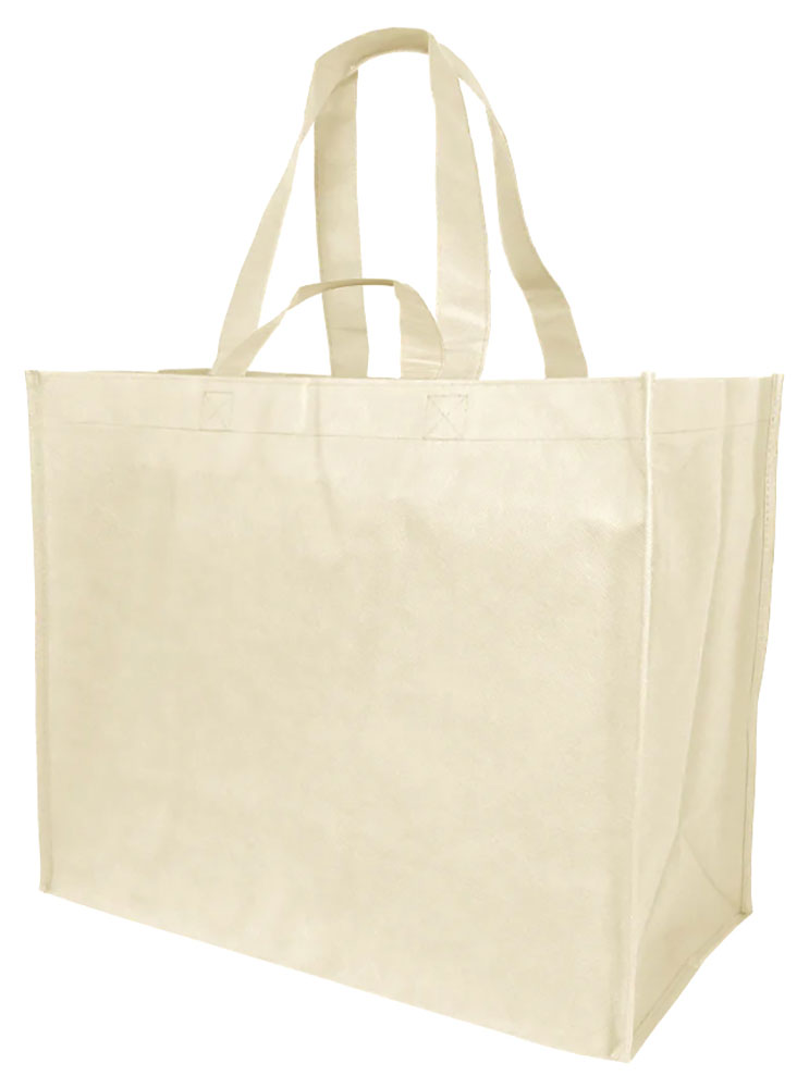 242362-EC Torba shopping pamučna  NEPAL 330 g/m2 natur, 32 x 39 x 15 cm