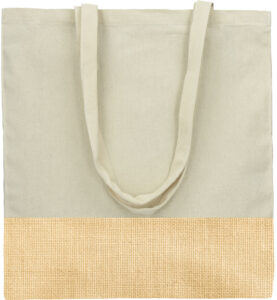 242364-EC Torba shopping pamučna PURI 140 g/m2 natur, 42 x 38 cm P50